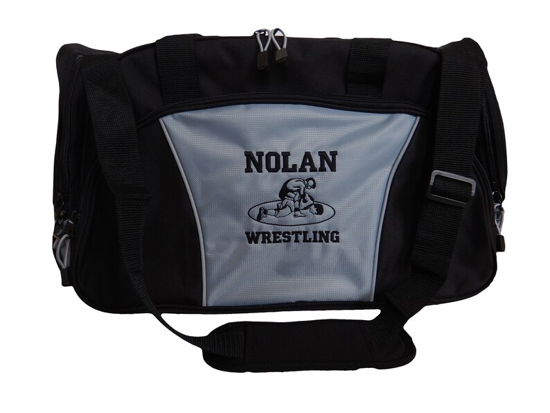 Duffel Bag Personalized Wrestling Team Wrestler Luggage Travel Etsy