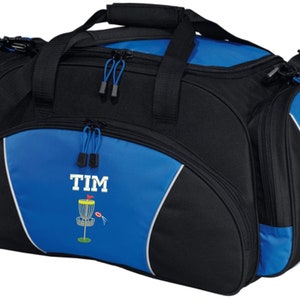 Duffel Bag Personalized Frisbee Golf Disc Sports Target Travel Comptetition Team Luggage Monogrammed
