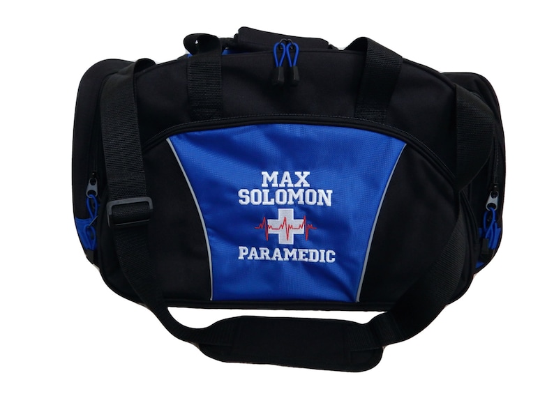 Duffel Bag Personalized Star of Life Paramedic EMT EMS Nurse Etsy