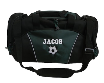 Duffel Bag Personnalisé SOCCER Entraîneur de Football Cadeau Maman Voyage Compétition Équipe Sports Bagages Monogrammé Duffle Gym Entraînement