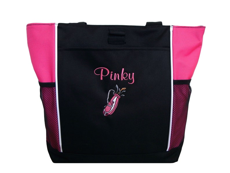 Tote Bag Personalized Golf Golfing Putt Putt Sports Clubs Bag - Etsy