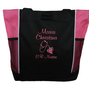 Tote Bag Personalized Trauma Queen Medic Nurse Student RN BSN - Etsy