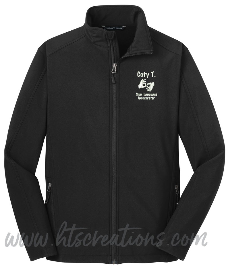 Jacket Sign Language Interpreter ASL SLP Speech Language - Etsy UK