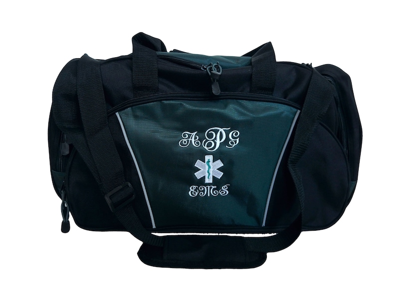 Duffel Bag Personalized Star of Life Paramedic EMT EMS Nurse Etsy