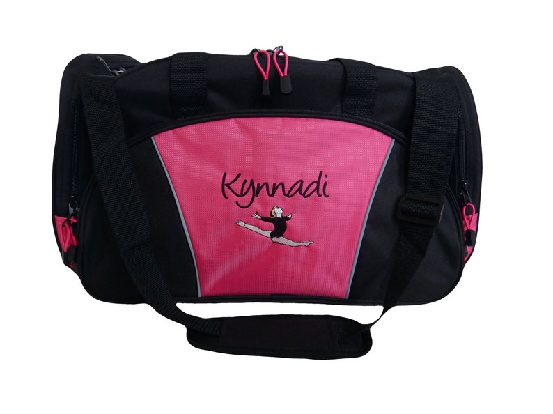 Duffel Bag Personalized Gymnast Gymnastics Rhythm Dance Floor Etsy