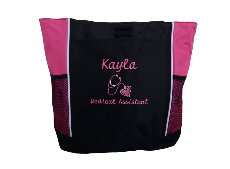 Tote Bag Personalized Medical Assistant Cardiac Home Etsy