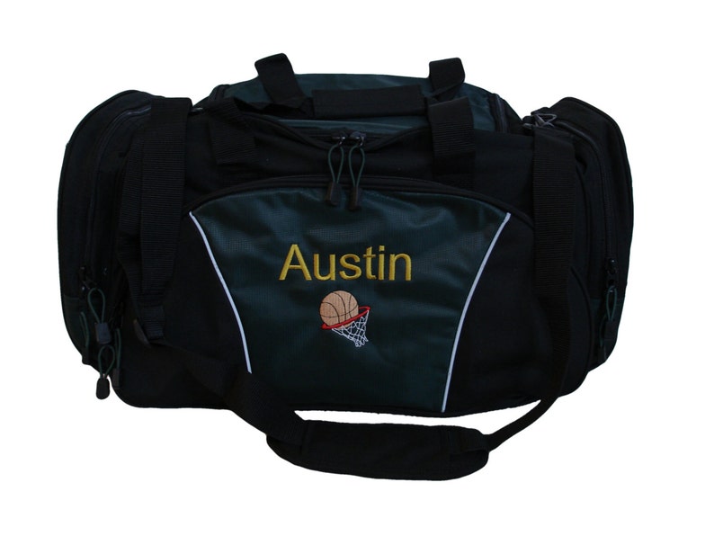 Duffel Bag Personalized Basketball Team Sports Luggage Etsy