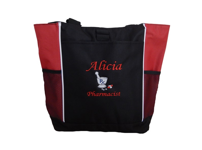 Tote Bag Personalized Pharmacist Pharmacy RX Pharm D Nurse RN Etsy