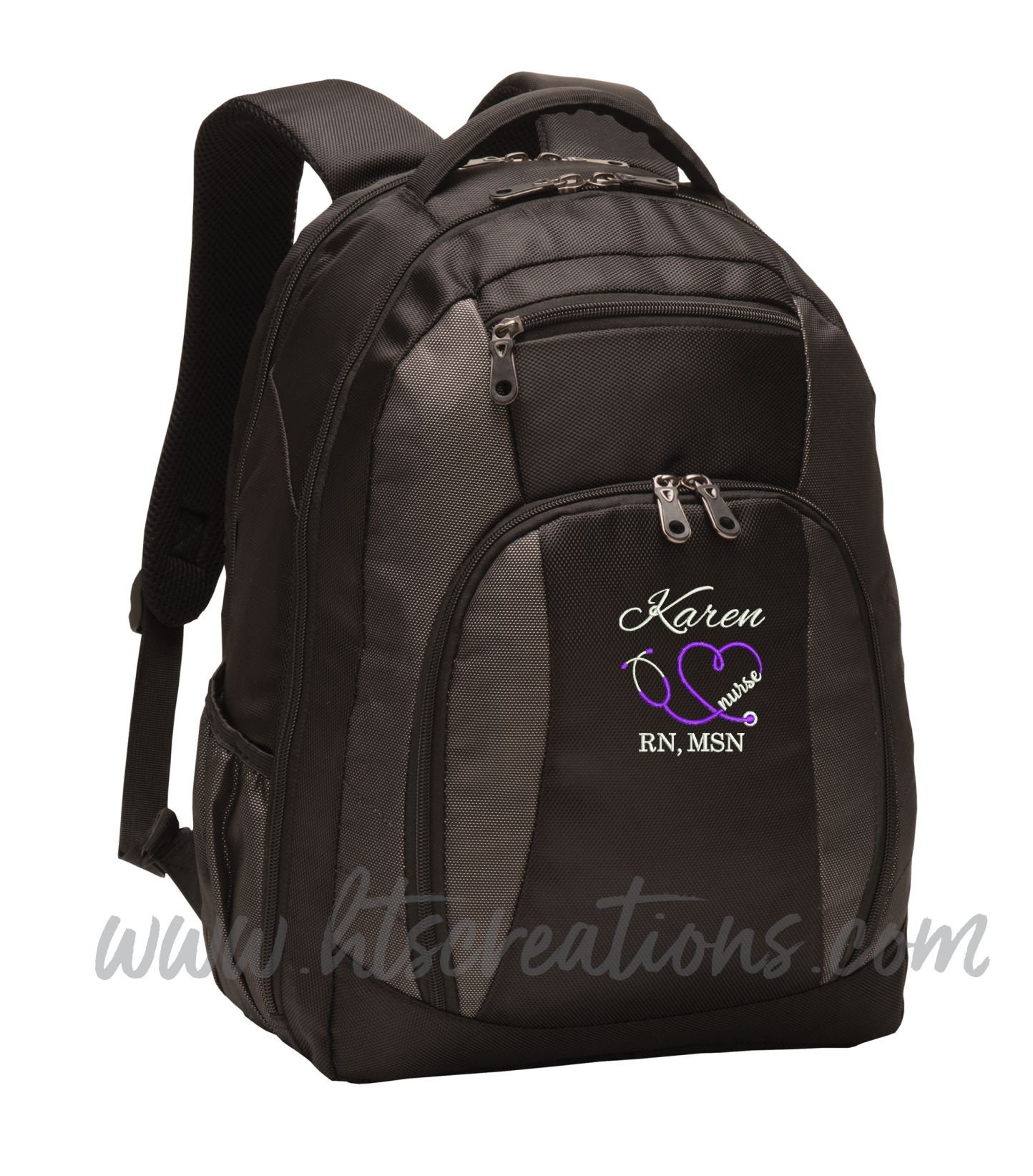personalized nurse backpack