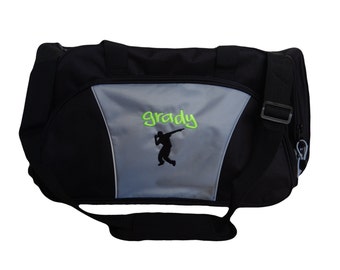Duffel Bag Personalized Dancer Dab Hip Hop Break Dance Silhouette  Monogrammed Duffle Travel Gym Monogrammed Embroidered