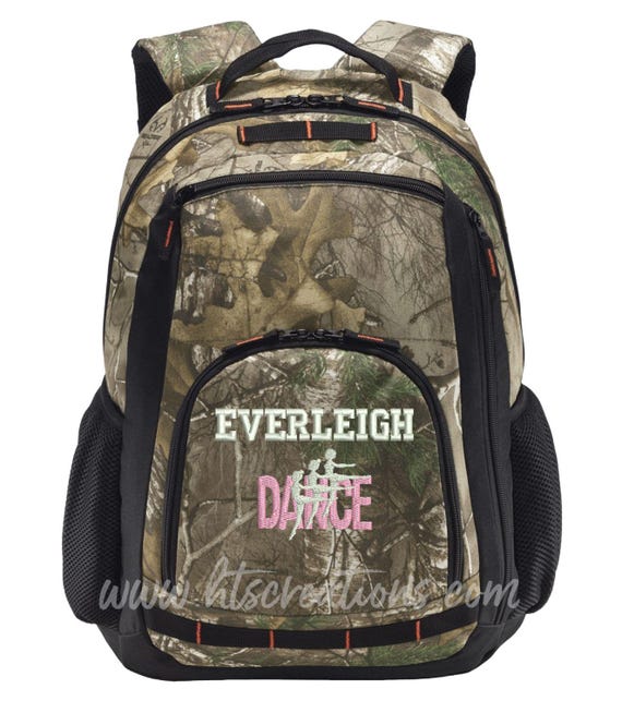 Camouflage Backpack with Black Accents RUDIS Genesis Gearpack IV - Black Camo | RUDIS main image 4