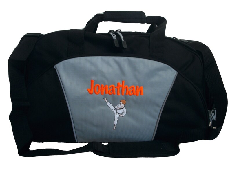 Duffel Bag Personalized Karate Boy Martial Arts Kung Fu Tae Etsy
