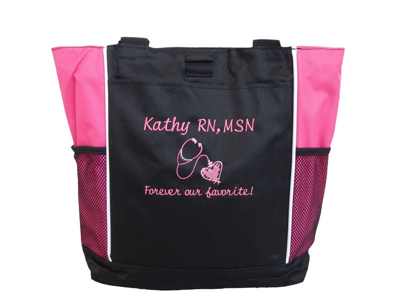 Tote Bag Personalized Nurse Nursing RN MSN OT Lpn Emt Bsn Cna - Etsy