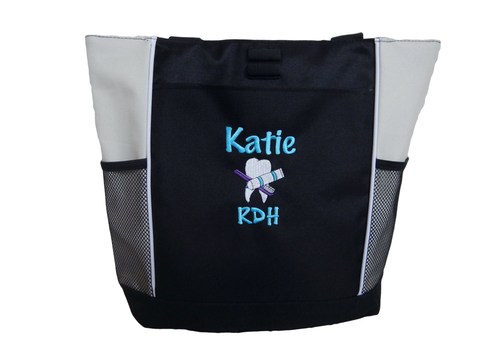 Tote Bag Personalized Dentist RDH CDH Cda Certified Dental Etsy