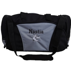 Duffel Tasche Personalisiert Eiskunstlauf Eiskunstlauf Eiskunstlauf Skater Hockey Gepäck Sport Wettbewerb Tanz