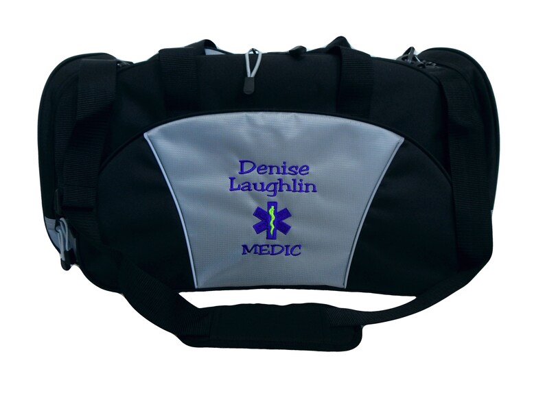Duffel Bag Personalized Star of Life Paramedic EMT EMS Nurse Etsy