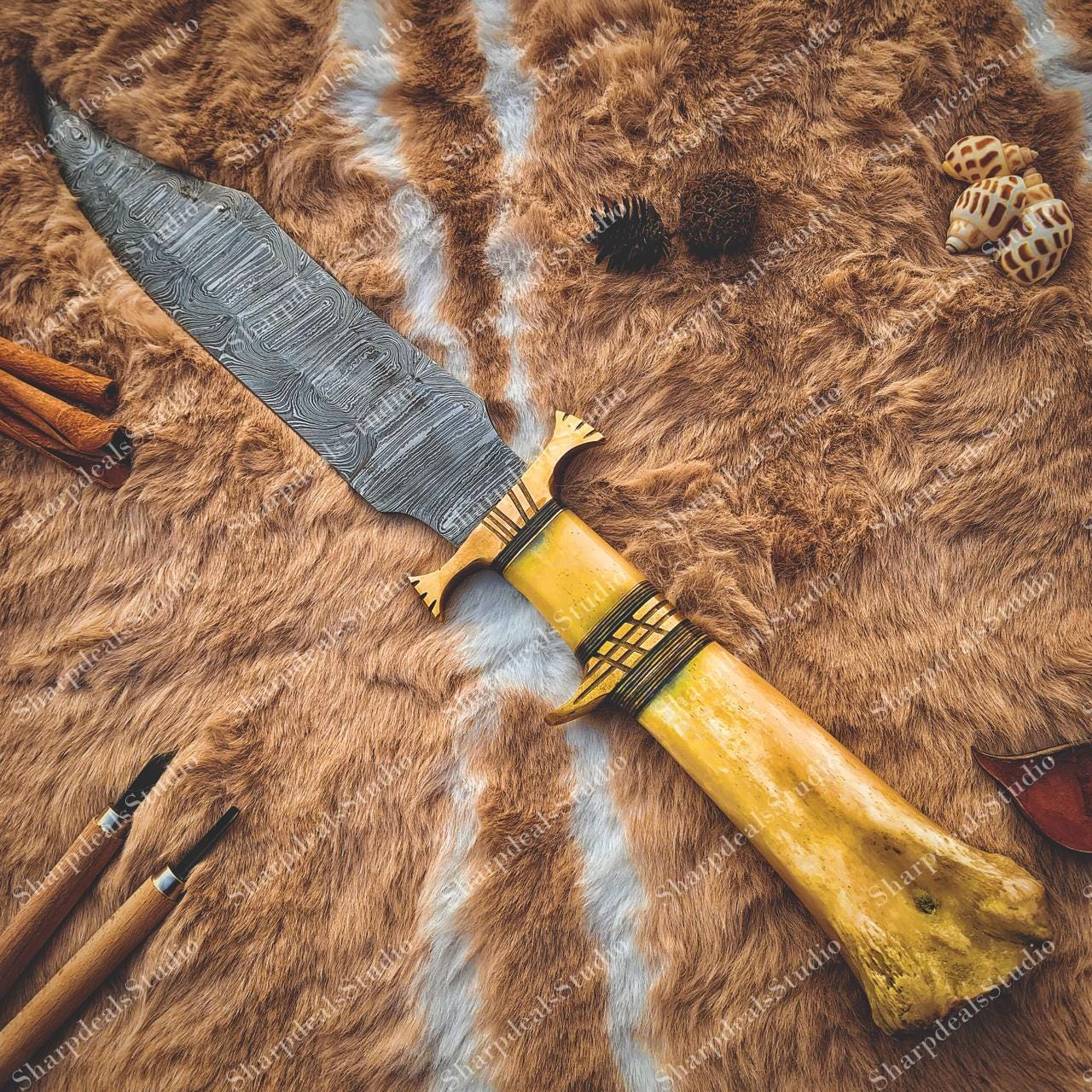 Hunter antique knife - Etsy 日本