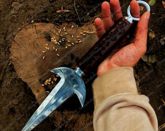Kunai-replika i äkta stål, Kunai-kniv i USA Födelsedagspresent Grattis Julklapp till make Present till pappa och son Presenter till honom/henne