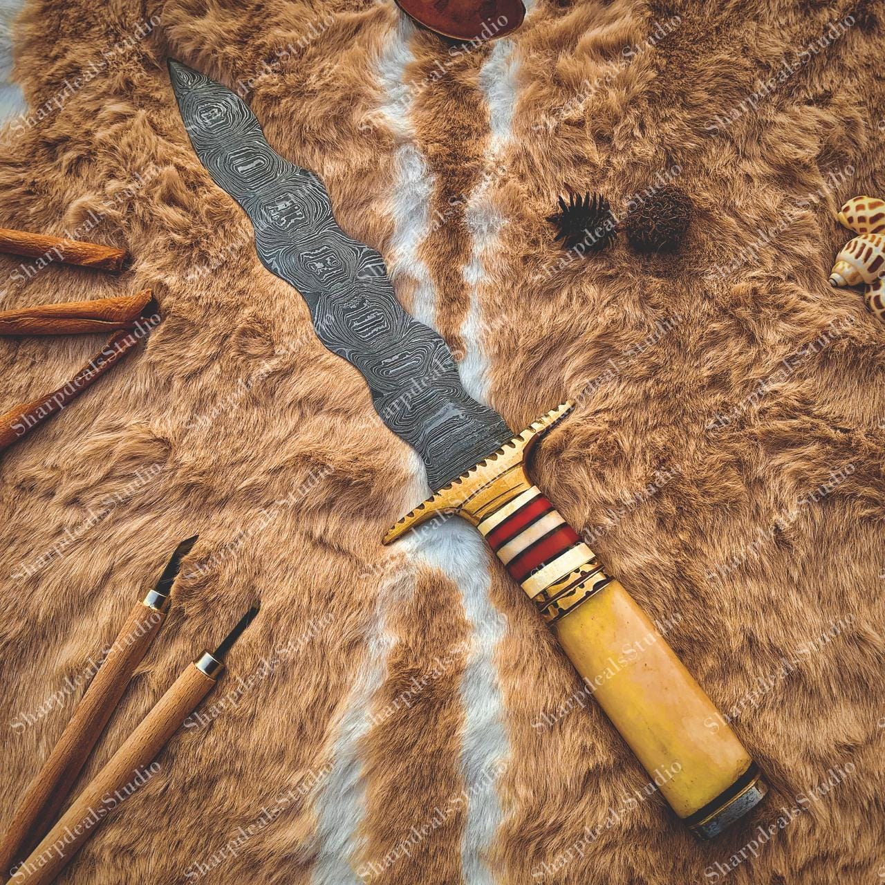 Hunter antique knife - Etsy 日本