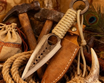 Kunai-replika i äkta stål, Kunai-kniv i USA Födelsedagspresent Grattis Julklapp till make Present till pappa och son Presenter till honom/henne