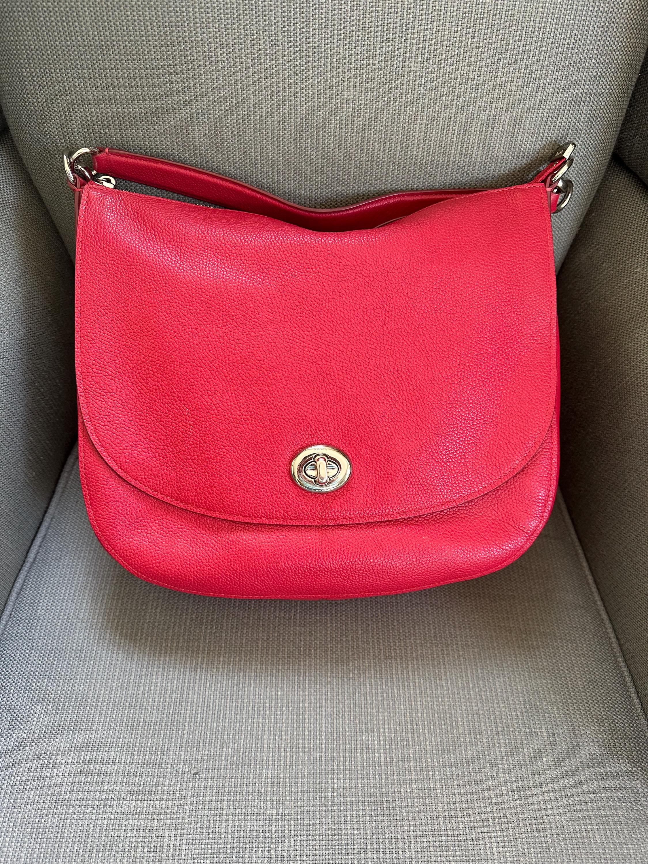 Vintage Coach Red Purse - Etsy