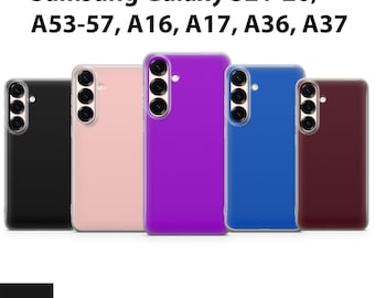 Silicone Case For Samsung Galaxy S21-26 Ultra/Plus | A53-57 | A16-17| A36-37