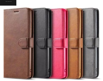 For iPhone 11-17 Pro Max/Plus, X,XR,XS | Leather Wallet Case