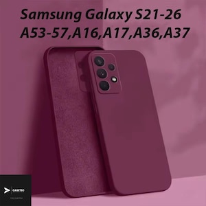 Silicone Case Samsung Galaxy S21-26 Ultra/Plus | A53-57 | A16-17| A36-37 5G