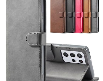 For Samsung Galaxy S20-26 Ultra/Plus, S8-10 | A50-A57 | A71-73 | A30-37 | A21-26 | A15-17 Wallet Case