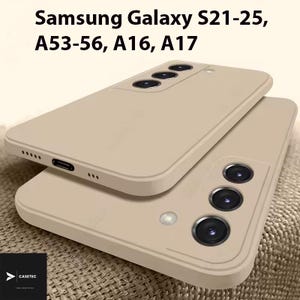 Funda De Silicona Para Samsung Galaxy S21-25 | A53-56 5G | A16-17 5G