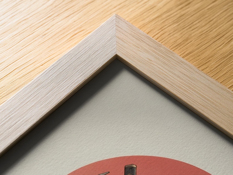 Impresión de robot mecha samurái, arte mural japonés inspirado en Gundam, póster minimalista de anime imagen 6