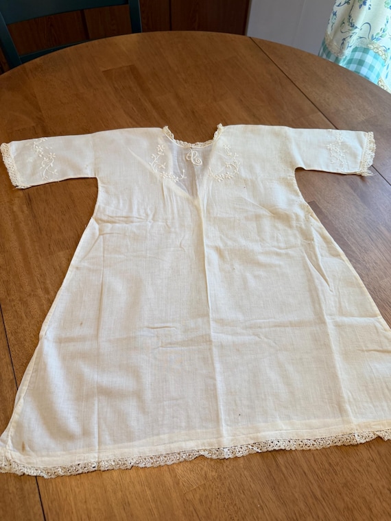 Vintage Baby Christening Baptism Gown