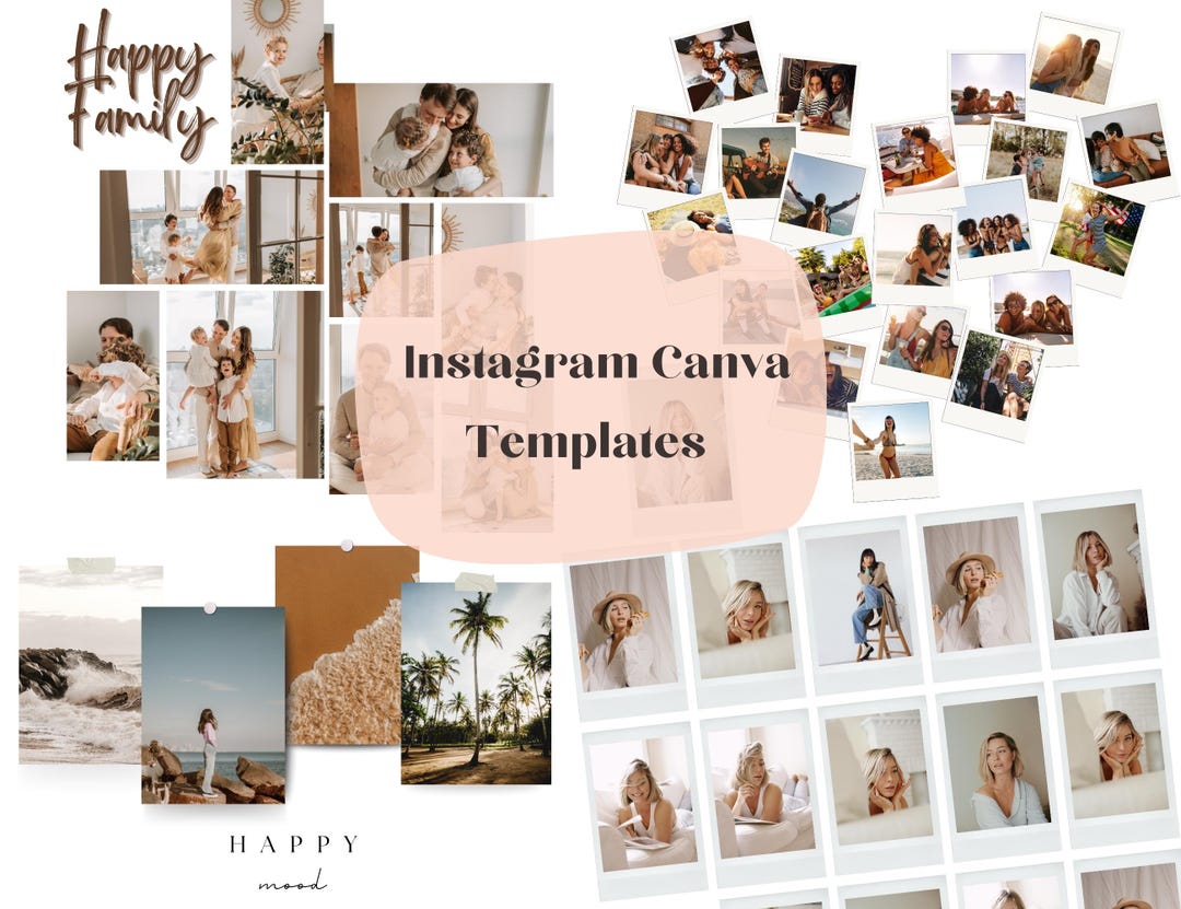 Instagram Post Templates | Set of 20 | Canva Digital Download | INSTANT ...