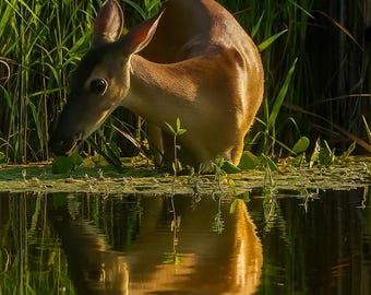 South Carolina Doe at Dusk Printable Digital Download