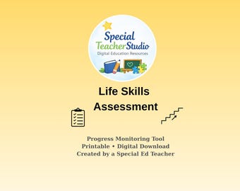 Évaluation des compétences de vie | Outil de suivi des progrès de l'éducation spéciale