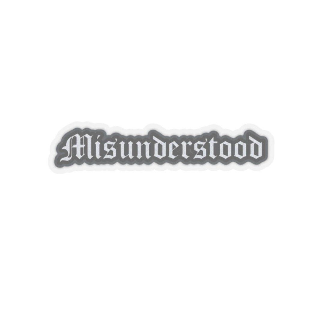 Misunderstood Sticker - Etsy