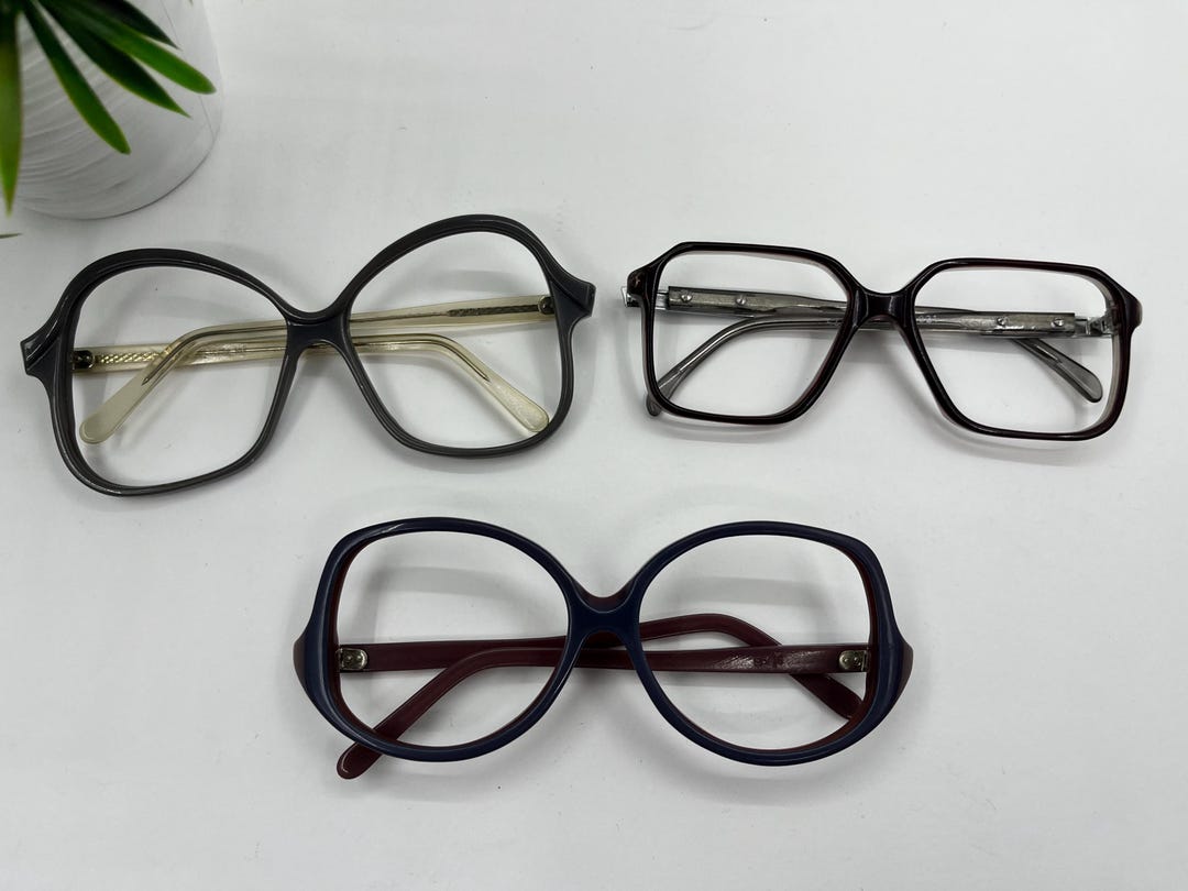 Soviet Frames Vintage Soviet Eyeglasses Frames USSR 1980s NOS Lot of 3 - Etsy