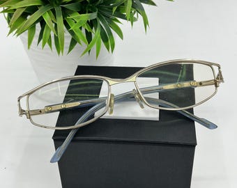 Montatura per occhiali da vista vintage Cazal da donna, anni 2000, occhiali di design, montatura ottica retrò
