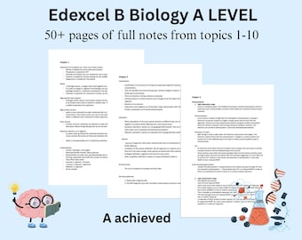 Edexcel B Biology A level notes