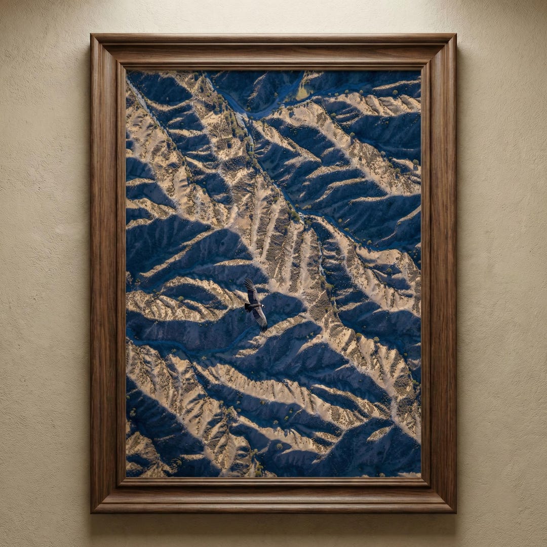 Above the Ridges – Aerial Andes Fine Art Print - Etsy