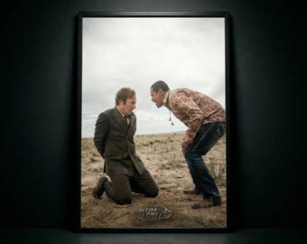 Better Call Saul Ökenscen Poster Tryck TV-drama Väggkonst