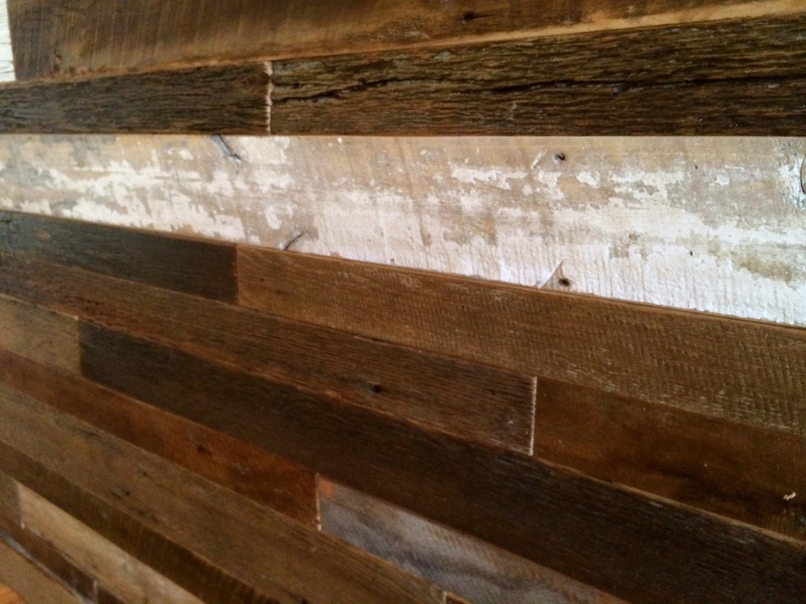 Prefinished Reclaimed Barnwood Shiplap Paneling Barn Wood Etsy