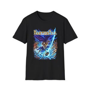 HammerFall Avenge The Fallen T-Shirt | Power Metal Band Design