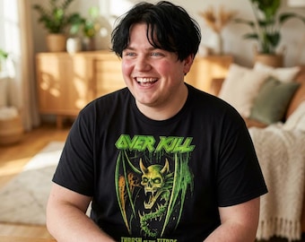 Camiseta de la gira OverKill Thrash of the Titans