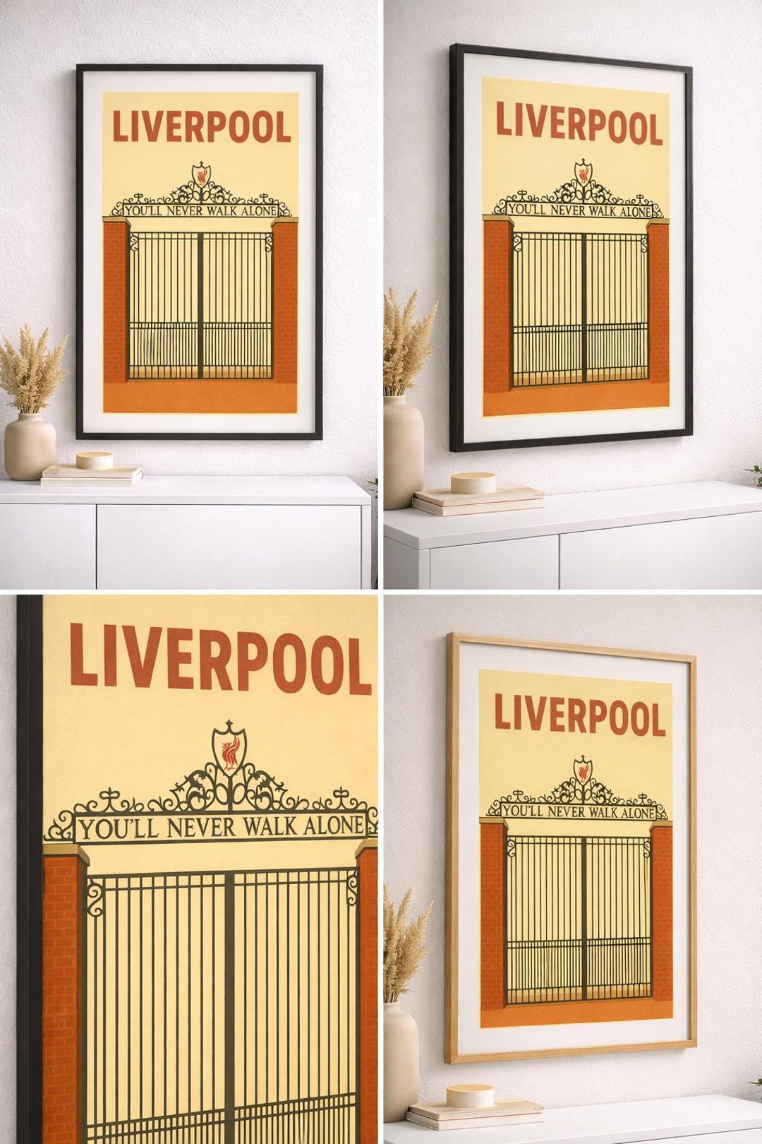 Liverpool Anfield Shankly Gates - Digital Print - Etsy