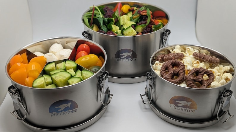 Stainless Steel Bento Lunch Box Set