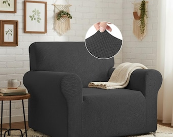 Stretch Armchair Slipcover - 1-Piece Couch Furniture Protector