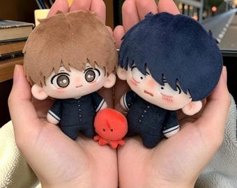 10CM Go For It, Nakamura-kun Plush Doll Nakamura Okuto Starfish Body Toy Pendant Hirose Aiki Plush Keychain Nakamura Okuto Doll