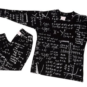 Math 2 Piece Pajama Set image 2