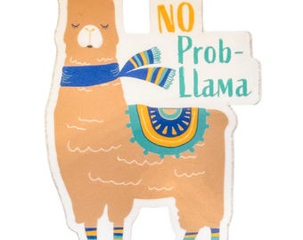 Pegatina No Prob-Llama
